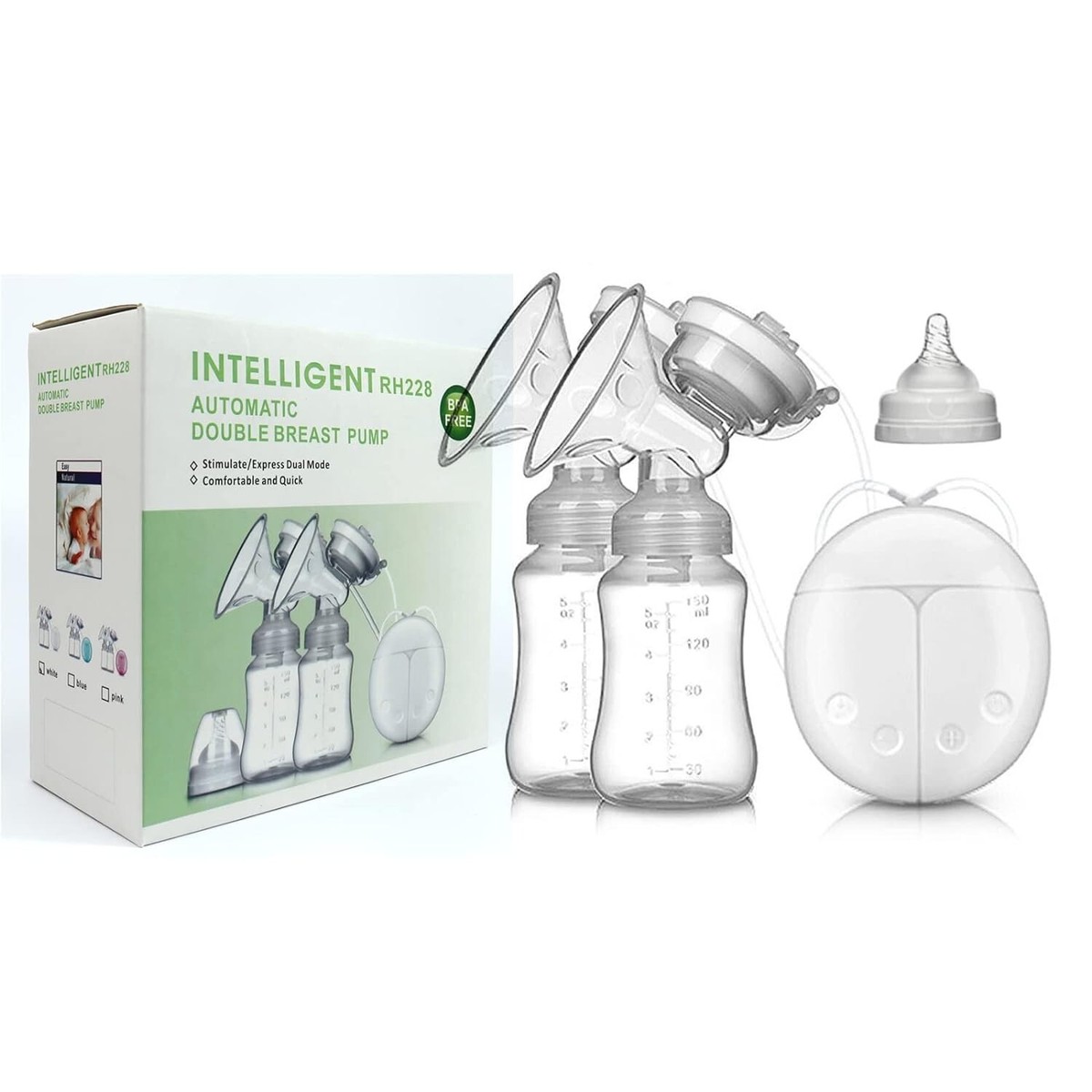 Electric Breast Feeding Pump Duble Feeder -1Pieces